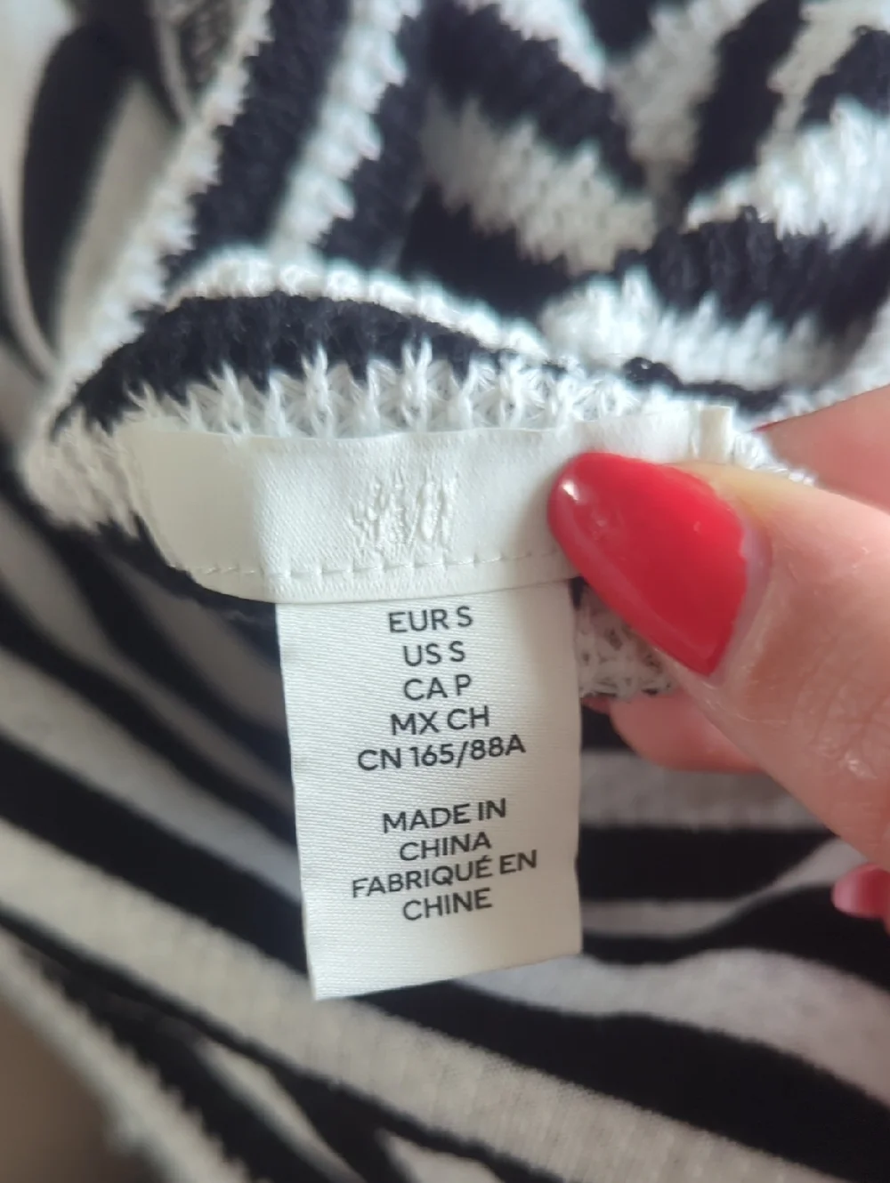 Striped Black & White Boatneck Sweater Top - Women - Picture 5 of 5